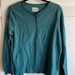 Pact 100% Organic Cotton Thermal Long Sleeve Shirt
